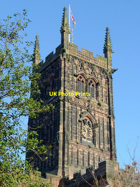 Photo 6"x4" St Peter's Collegiate Church Tower, Wolverhampton Wolverhampton c2010