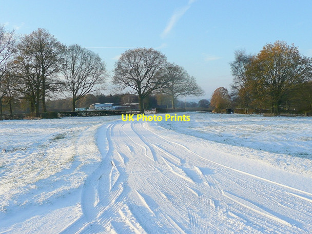 Photo 6"x4" Snowy Broadmoor Common Broadmoor Common c2010