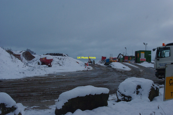 Photo 6"x4" Landfill site Ponteland c2010