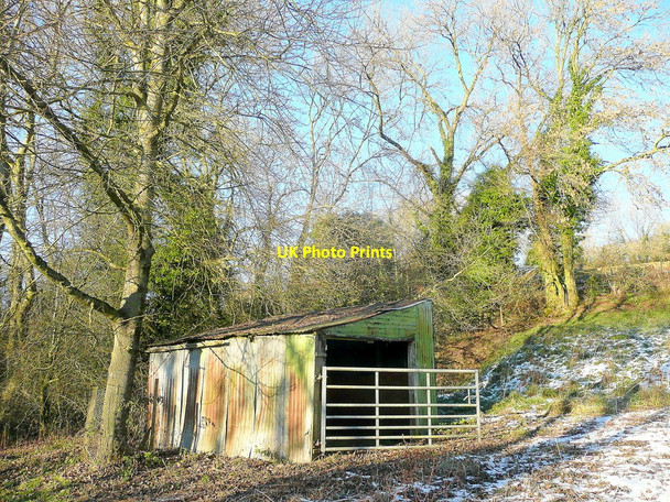 Photo 6"x4" Green shed Orcop Hill c2010