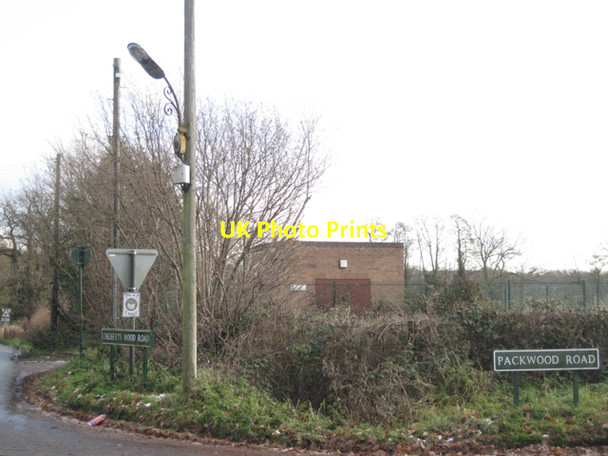 Photo 6"x4" Sewage pumping station, Darley Green B93 Packwood c2010