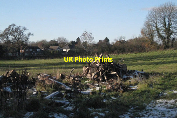 Photo 6"x4" Rubbish in a field, Norton Green Norton Green\/SP1774 c2010