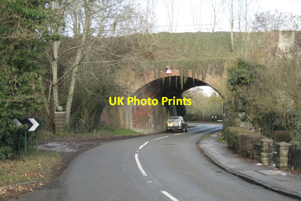 Photo 6"x4" Railway bridge, Darley Green: 2 Norton Green\/SP1774 c2010