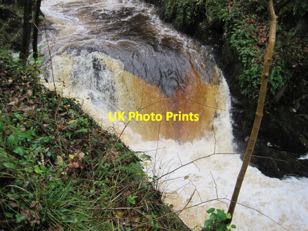Photo 6"x4" Pecca Twin Falls Ingleton\/SD6973 c2010 P2
