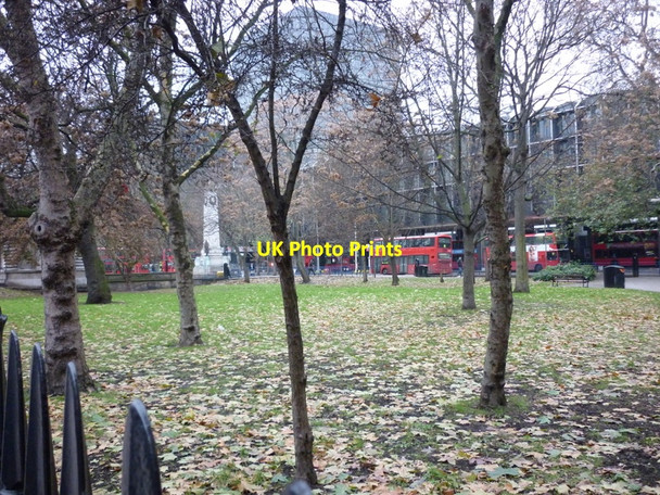 Photo 6"x4" The gardens on Grafton Place off Euston Road, London London c2010