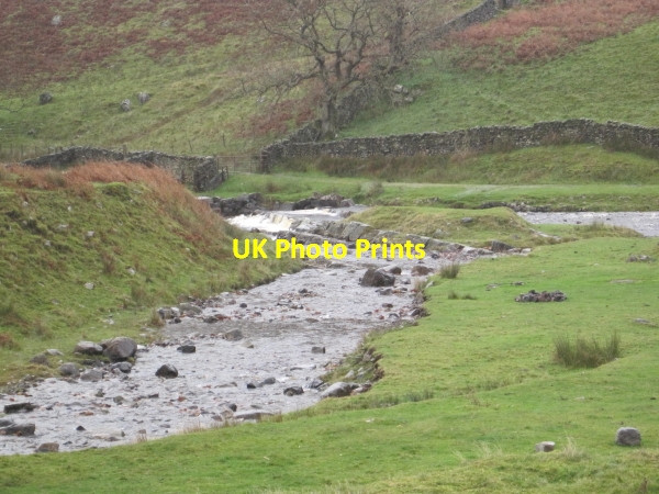 Photo 6"x4" Confluence of Aygill and Barbon Beck Barbon c2010
