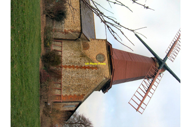 Photo 6"x4" West Blatchington Windmill Hove c2010