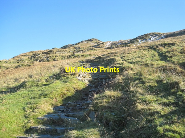 Photo 6"x4" Footpath to Wansfell from Ambleside Ambleside c2010