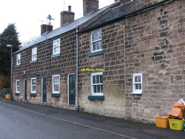 Photo 6"x4" Broadholme - terrace on Broadholme Lane Belper c2010