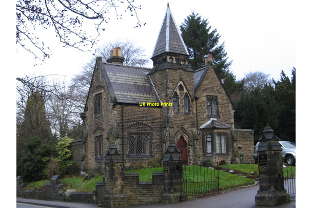 Photo 6"x4" Broadholme - Belper Cemetery gatehouse Belper c2010