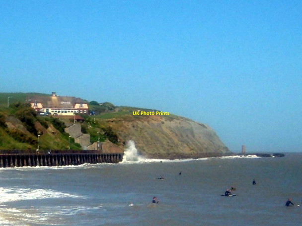 Photo 6"x4" Folkestone, East Cliff and Copt Point Folkestone c2010