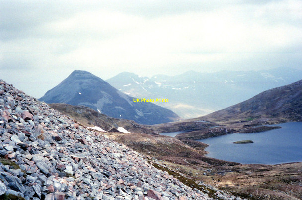 Photo 6"x4" Loch Eilde M\u00c3\u00b2r Coire an Lochain\/NN2265 c1990