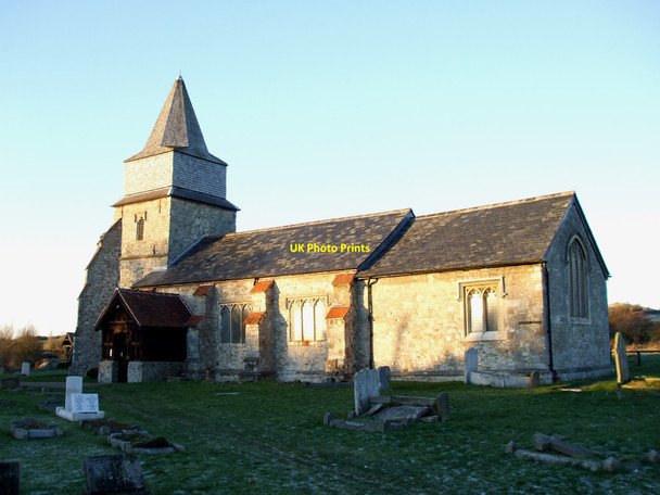 Photo 6"x4" St Margaret of Antioch Basildon c2010