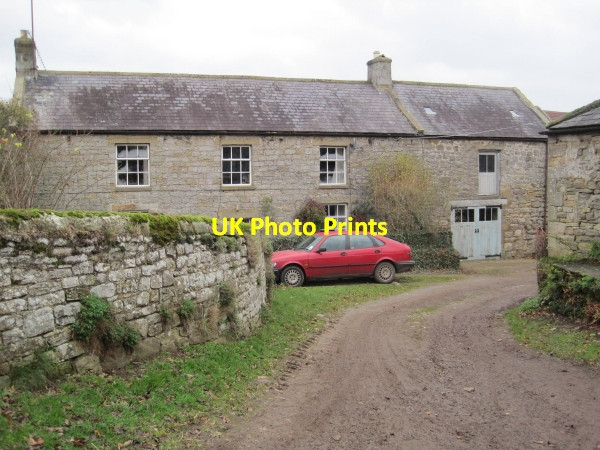 Photo 6"x4" Haughton Strother Farmhouse Barrasford c2010