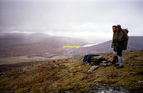 Photo 6"x4" Summit of Fionn Bheinn Fionn Bheinn c1990
