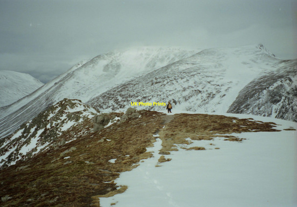 Photo 6"x4" On the north ridge of Carn a' Mhaim Carn a' Mhaim c1990