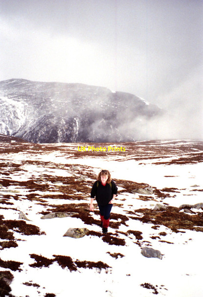 Photo 6"x4" On the south west slopes of Carn a' Mhaim Coire na Poite\/NO0094 c1990