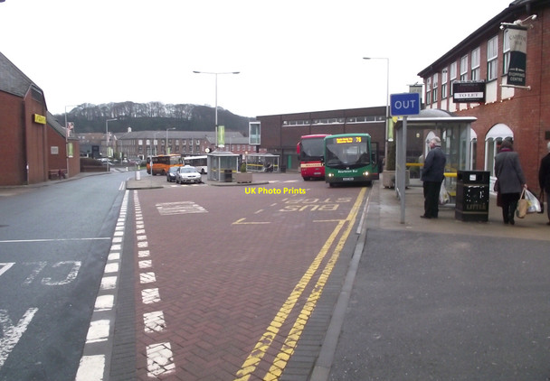 Photo 6"x4" Congleton Bus Station Congleton c2010