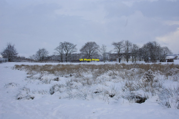 Photo 6"x4" Winter Scene Dyce c2010