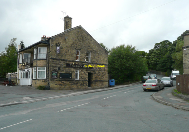 Photo 6"x4" The Black Horse, West Lane, Thornton Queensbury\/SE0930 c2010