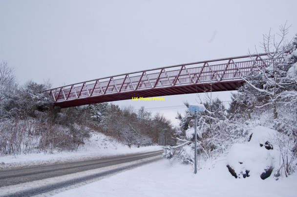 Photo 6"x4" Bridge over Dyce Drive Dyce c2010