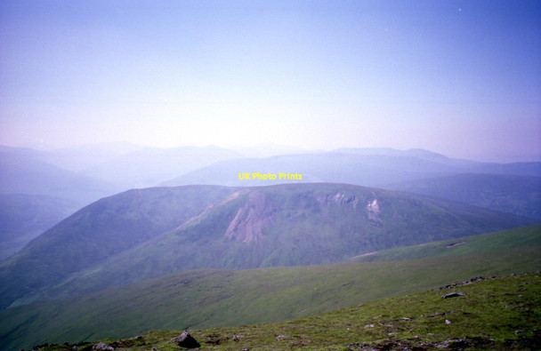 Photo 6"x4" View west from Carn Gorm Camusvrachan c1989