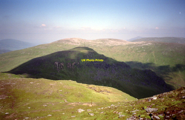 Photo 6"x4" Looking down the north ridge of Carn Gorm Camusvrachan c1989