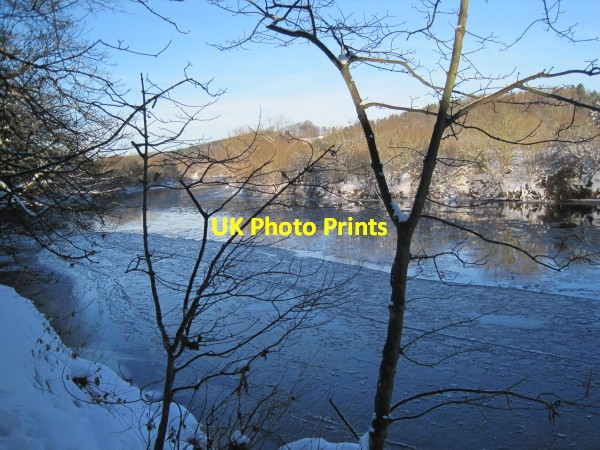 Photo 6"x4" River Tyne Broomhaugh c2010