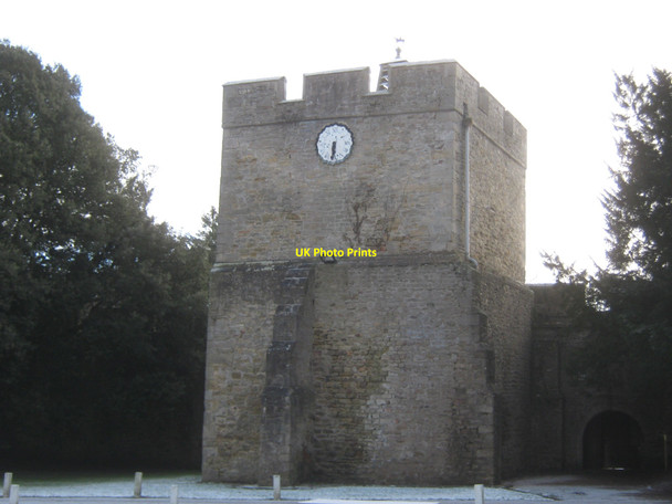Photo 6"x4" Clock Tower at Witton Castle Phoenix Row c2010