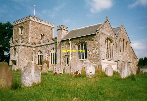 Photo 6"x4" Bletchingley Church Bletchingley c1998