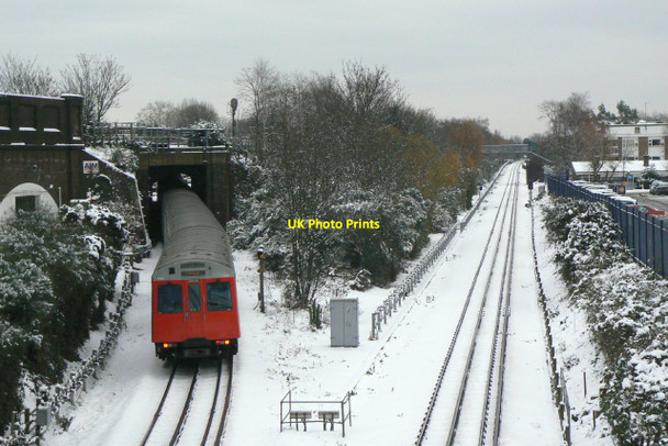 Photo 6"x4" Richmond line at Chiswick Park Chiswick c2010