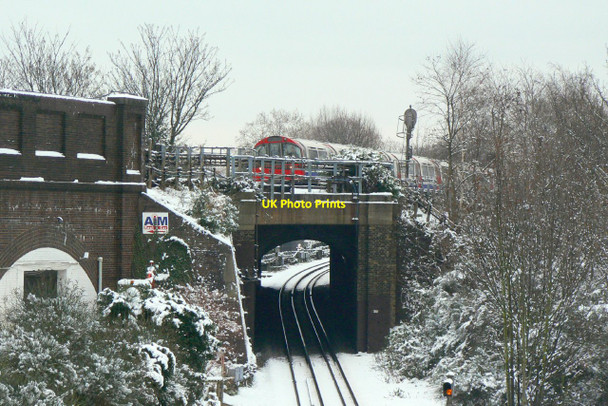 Photo 6"x4" Richmond line at Chiswick Park Chiswick c2010 P1