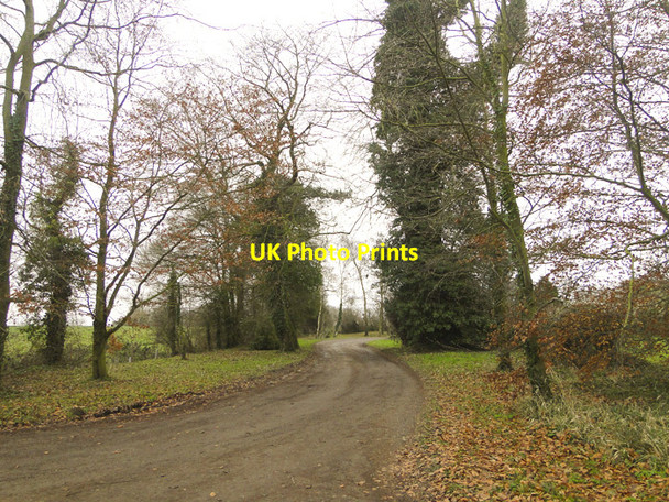 Photo 6"x4" Entrance to Chediston Grange Chediston c2010
