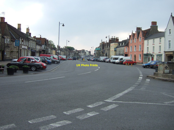 Photo 6"x4" Broad Street, Chipping Sodbury, looking west Chipping Sodbury c2010