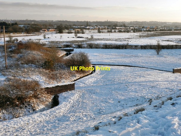 Photo 6"x4" Elton Reservoir Drains Bury\/SD8010 c2010