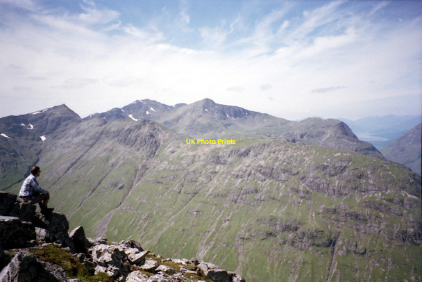 Photo 6"x4" On Stob Coire Raineach looking west Stob Coire Raineach c1989