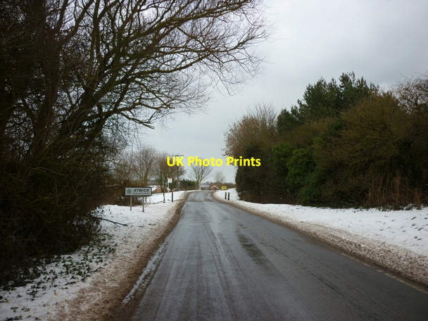 Photo 6"x4" Entering Atwick, East Yorkshire Atwick c2010