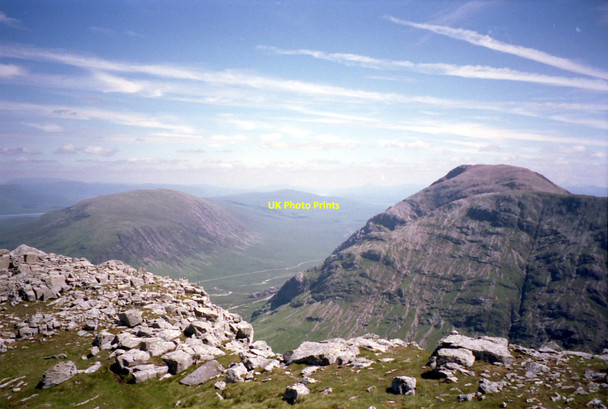 Photo 6"x4" On Stob Coire Raineach looking east Stob Coire Raineach c1989