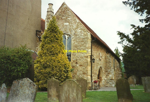 Photo 6"x4" Otford Church Otford c1994