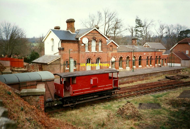 Photo 6"x4" Groombridge Railway Station (Disused) Birchden c1996