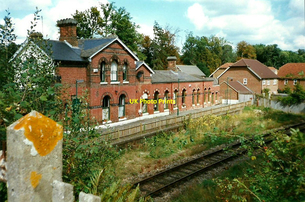 Photo 6"x4" Groombridge Railway Station (Disused) Birchden c1999