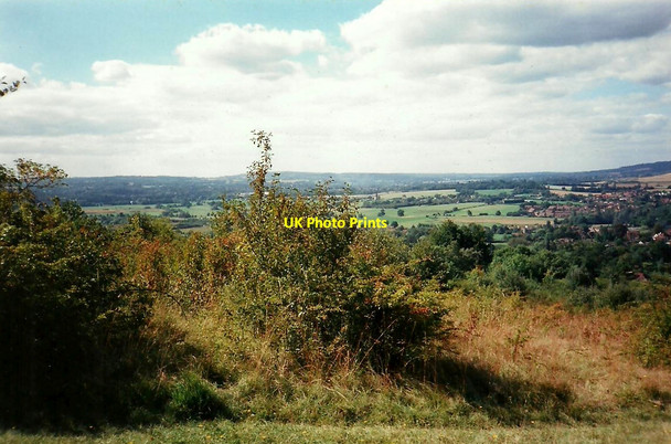 Photo 6"x4" Otford Mount Viewpoint Otford c1994