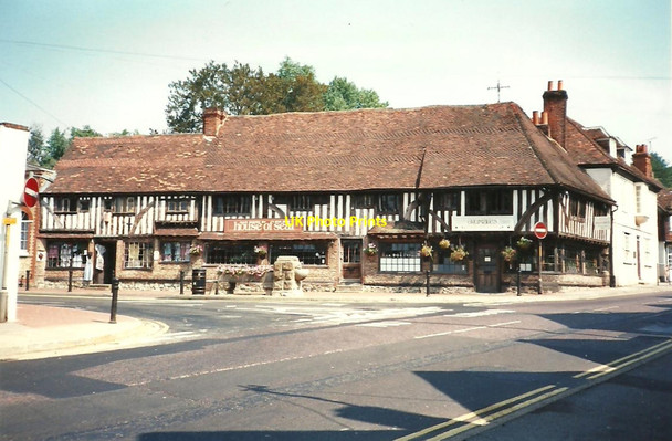 Photo 6"x4" Timbered Shopfronts, Seal Village Childsbridge c1995