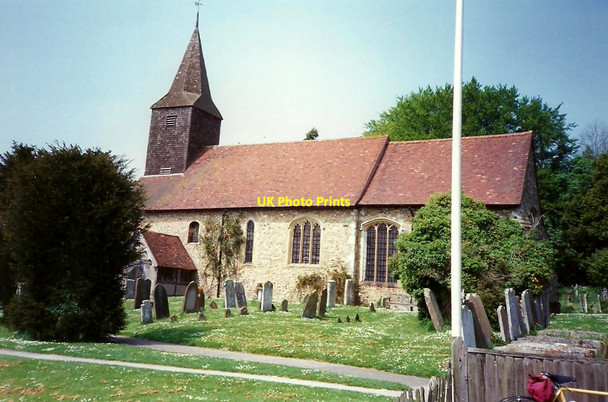 Photo 6"x4" Kemsing Church Kemsing c1994