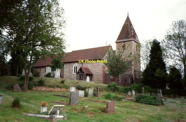 Photo 6"x4" St. Margaret of Antioch Church, Darenth Darenth c1994