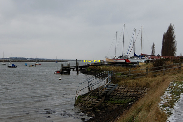 Photo 6"x4" Hullbridge Yacht Club Brandy Hole c2010