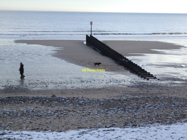 Photo 6"x4" Groyne, Bridlington North Beach Bridlington c2010