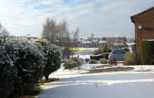 Photo 6"x4" Looking over Biddulph Valley, Christmas Day Biddulph c2010