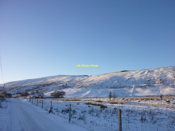Photo 6"x4" Glenquey Reservoir Road Glendevon\/NN9904 c2010