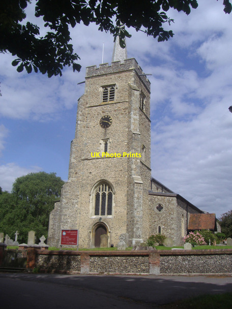 Photo 6"x4" Church of St John the Baptist, Aldenham Aldenham c2009